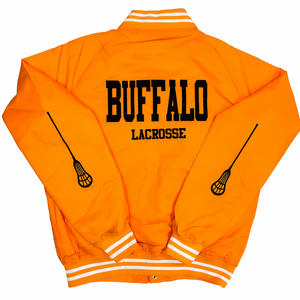 Buffalo Orange LAX Varsity Jacket
