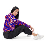 Buffalo crop windbreaker