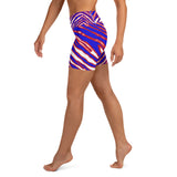 Buffalo Biker Yoga Shorts