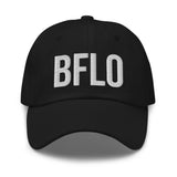 Classic BFLO Dad hat (white font)