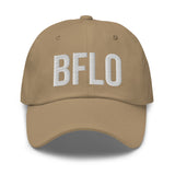 Classic BFLO Dad hat (white font)