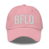 Classic BFLO Dad hat (white font)