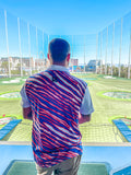 Mafia Stripes Golf Polo Shirt