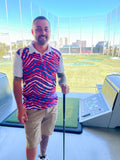 Mafia Stripes Golf Polo Shirt