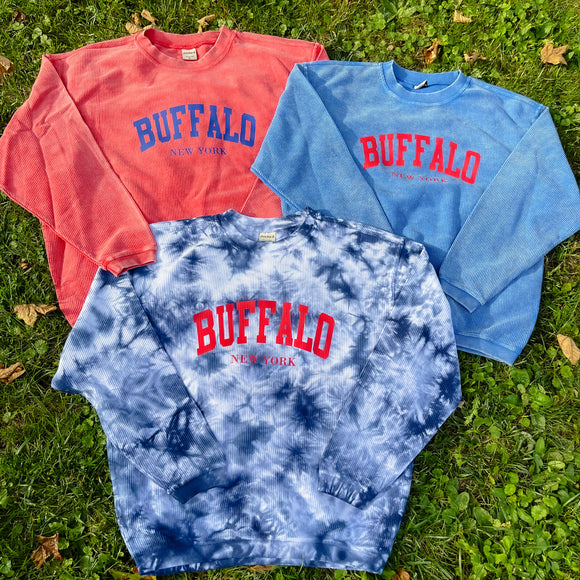 Buffalo Football Corded Colorways