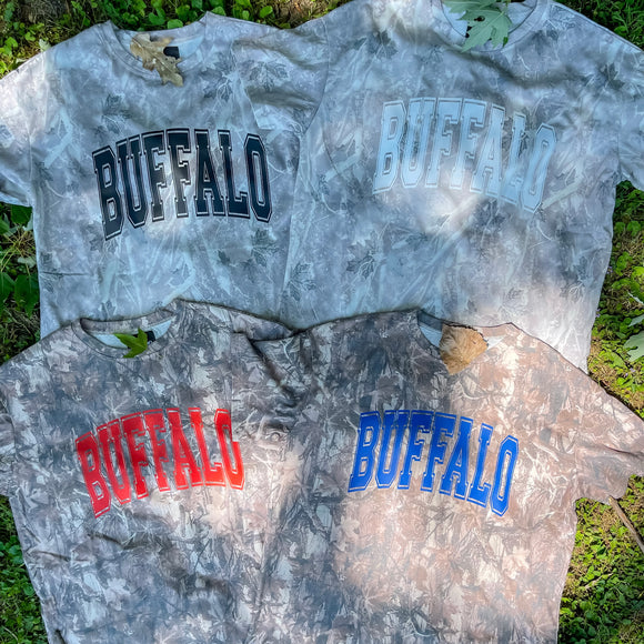 CAMO Oversized Buffalo Tees