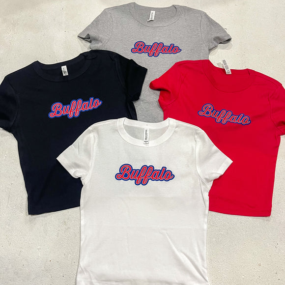 Buffalo Script Baby Tee