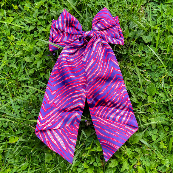 Mafia Stripe Hair Bows