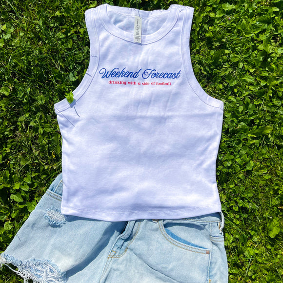 Weekend Forecast Crop Tank