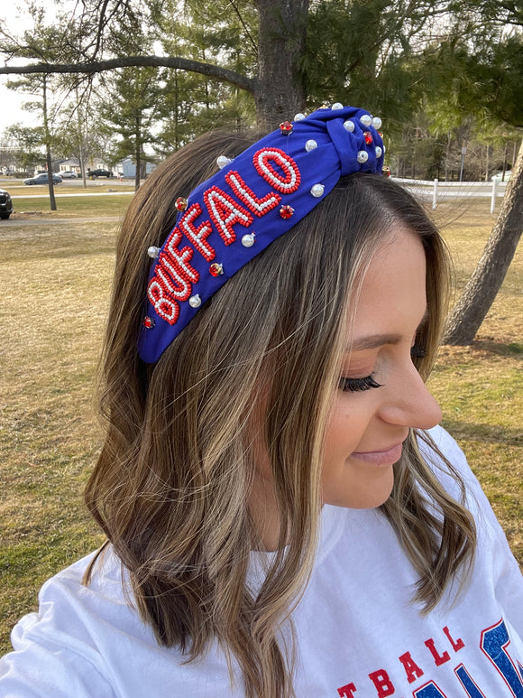 Buffalo Beadazzled Headband