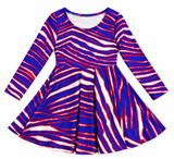 Buffalo Mafia Stripes long sleeve Dress