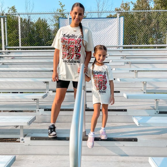 Tailgates & Touchdowns Tee-Youth and Adult