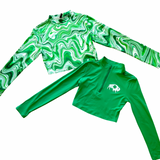 Groovy St.Pats Crop Tee