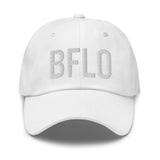 Classic BFLO Dad hat (white font)