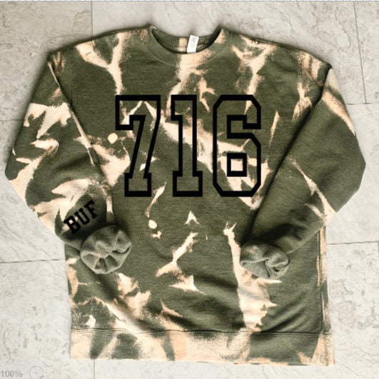 Army Bleached 716 BUF sweatshirt