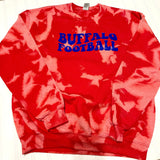 Buffalo Football Groovy Bleached Crew