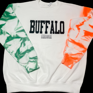 Buffalo Irish Flag Sleeve Crew