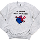 Little Miss Loves Josh Allen Tees/Crews